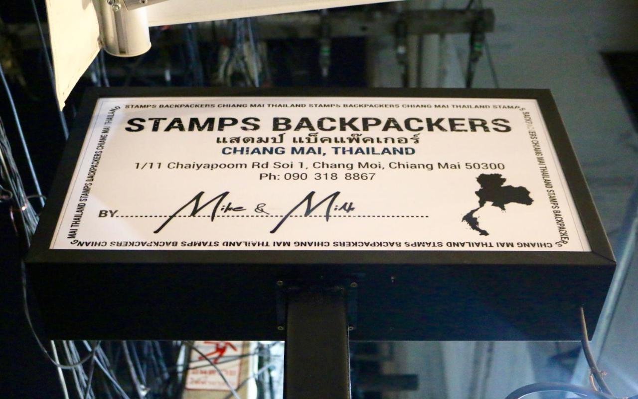 Hostel Stamps Backpackers Chiang Mai Exterior foto